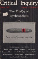 Critical Inquiry. Vol.13, No.2. Winter 1987. - The Trial(s) of Psychoanalysis 