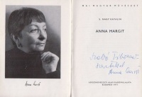 S. Nagy Katalin : Anna Margit (Dedikált)