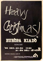 Ismeretlen : Hevy Christmas! - Európa Kiadó koncert. '86. dec. 20.21.