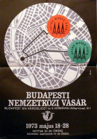 Bánó Endre (graf.) : Budapesti Nemzetközi Vásár. 1973. május 18-28.