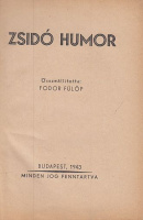 Fodor Fülöp (összeáll.) : Zsidó humor