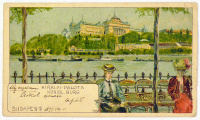 Budapest, Királyi Palota, Königl. Burg. (1899)