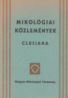 Mikológiai közlemények - Clusiana. Különszám 1993.