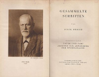 Freud, Siegmund : Gesammelte Schriften. X. Band: Totem Und Tabu. Arbeiten Zur Anwendung Der Psychoanalyse. 