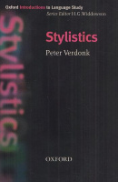Verdonk, Peter : Stylistics
