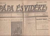 Pápa és vidéke - Keresztény politikai hetilap. 1944. március 5.