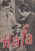 Hafa - (Hatschek és Farkas) Fényképészeti, optikai, kino- és rádiószaküzlet, fotolaboratorium. [Árjegyzék].
