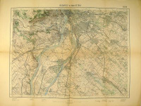 Budapest és Nagytétény 1:75000 térképe (1929)