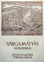 Varga Mátyás (graf.) : Varga Mátyás kiállítása - Nemzeti Galéria, [1970.]