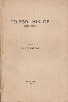 Fényi András : Telegdi Miklós (1535-1586)