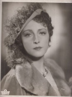 Dorothea Wieck (1908-1986) német színésznő az 1935-ben bemutatott Prágai diák (Der Student von Prag) c. filmben.  (Original Stockphoto)