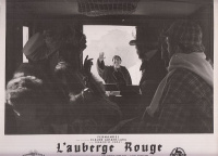 Fernandel a L'auberge rouge (Vörös kocsma) c. francia filmben.  [Original Stockphoto, 1951.]