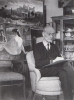Ismeretlen : Molnár-C. Pál (1894-1981) festőművész portréja. [1970.] 