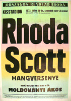 Rhoda Scott hangversenye - Kisstadion [Budapest], 1973 július 14-én