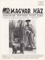 Magyar Ház. 1968 máj. - Hungarian Heritage House News