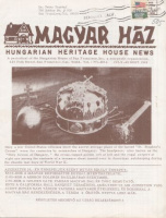 Magyar Ház. 1968 aug. - Hungarian Heritage House News