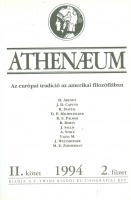 Bacsó Béla (Főszerk.) : Athenaeum - Az európai tradíció az amerikai filozófiában 