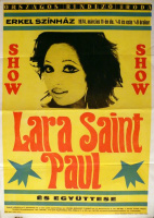 Lara Saint Paul és együttese - Erkel Színház, 1974. márc. 11.