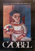CZÓBEL - Kiállítás a Műcsarnokban 1971.