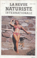 La Revue Naturiste Internationale. Nr. 19. - Aout 1957.