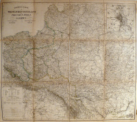 Handtke, F.[riedrich] : General-Karte von Westlichen Russland nebst Preussen, Posen ... [Térkép]
