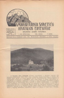 A Magyar Turista Szövetség értesítője. 1936. július