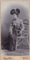 Bárdos Vilmos : Ismeretlen hölgy [ca. 1900-1910. Miskolc]