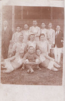 Magyar football-csapat ca. az 1920-as évekből 