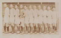 Magyar football-csapat ca. az 1920-as évekből - Tornasorban