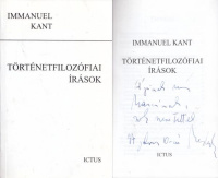 Kant, Immanuel : Történetfilozófiai írások