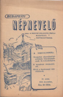 Budapesti Népnevelő. 1954. december. IV.évf. 12.sz.