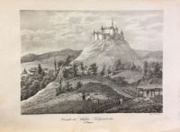 Kunike, Adolf : Ansicht des Schlosses Krásznahorka in Ungern