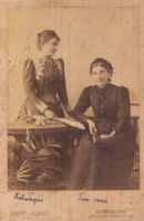 Papp Albert : Kalotayné és Timi néni. Visit fotó, 1884-1896.