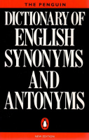 Fergusson, Rosalind (edit.) : Dictionary of English Synonyms and Antonyms