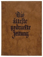 Heide, Walter Dr. : Die älteste gedruckte Zeitung