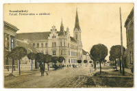 SZOMBATHELY. Faludi Ferenc utca a zárdával. (1915)