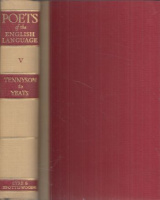 Auden, W.H. -  (Ed.) : Poets Of The English Language. Vol 5. - Tennyson To Yeats