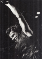 Waller Ferenc : Bruce Springsteen a Human Rights Now! elnevezésű világméretű koncertsorozat budapesti állomásán. 1988. Népstadion
