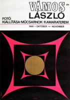 Zala Tibor (graf.) : Vámos László fotókiállítása - Műcsarnok, 1969.