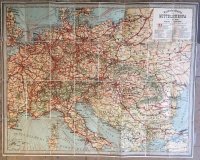 Fees, Th. : Verkherskarte von Mitteleuropa 