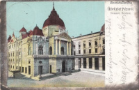 Üdvözlet Pécsről. Nemzeti Színház. (1906)