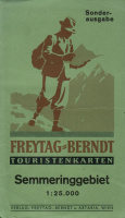 Freytag-Berndt Touristenkarten Semeringgebiet
