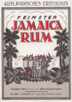Feinster Jamaica Rum - Ausländisches Erzeugnis (Italcímke/Label)