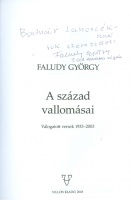 Faludy György : A század vallomásai - Válogatott versek 1933-2003