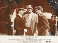 Básti Juli, Bács Ferenc és Rubold Ödön az A Vörös Grófnő I-II. c. Kovács András filmben  (1984.) [Vitrinfotó]