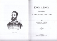 Szinnyei József : Komárom 1848-49-ben (Napló-jegyzetek)