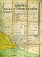 Budapest Székesfőváros térképe [1935]