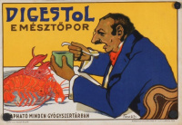 Faragó Géza (1877-1928) : Digestol emésztőpor - Kapható minden gyógyszertárban