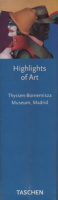 Perez-Jofre, Teresa : Highlights of Art - Thyssen-Bornemisza Museum, Madrid