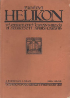 Erdélyi Helikon. I. évfolyam, 1. szám. (1928. május)